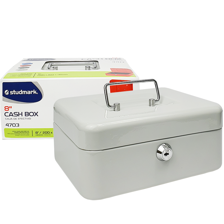 CAJA CHICA DE 8 CREMA
