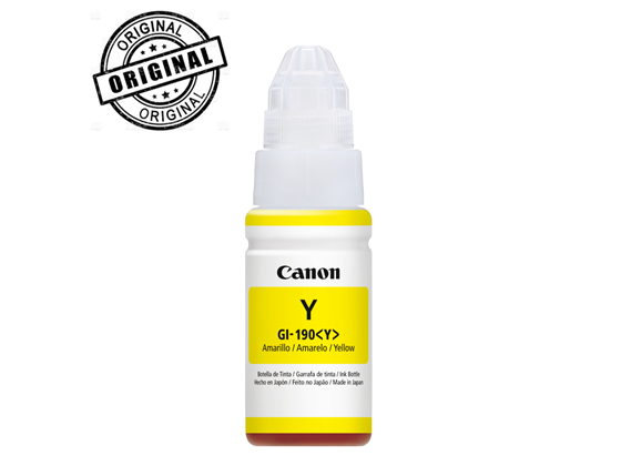 TINTA CANON AMARILLO 190