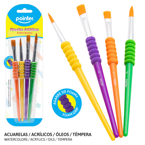 PINCEL DE 4PC POINTER
